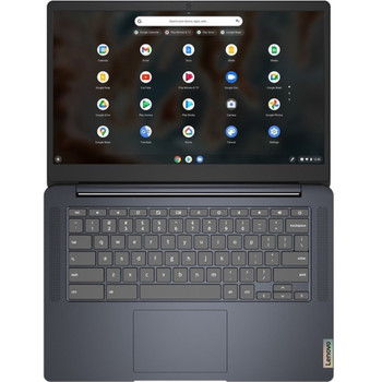Lenovo IdeaPad 3 CB 14M836 82KN001KUS 14" Chromebook - HD - 1366 x 768 - Octa-core (8 Core) 2 GHz - 4 GB Total RAM - 32 GB Flash Memory - Abyss Blue 82KN001KUS