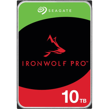 Seagate IronWolf Pro ST10000NT001 10 TB Hard Drive - 3.5" Internal - SATA (SATA/600) - Conventional Magnetic Recording (CMR) Method ST10000NT001