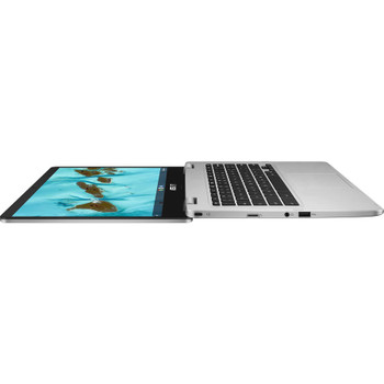 Asus Chromebook C424 C424MA-WH44F 14" Chromebook - Full HD - 1920 x 1080 - Intel Celeron N4020 Dual-core (2 Core) 1.10 GHz - 4 GB Total RAM - 64 GB Flash Memory - Silver C424MA-WH44F
