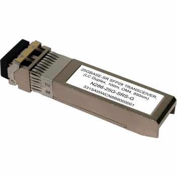 Eaton Tripp Lite Series SFP28 Transceiver - 25GBase-SR, LC Duplex MMF, 25 Gbps, 850 nm, 100 m (328 ft.) N286-25G-SRS-G
