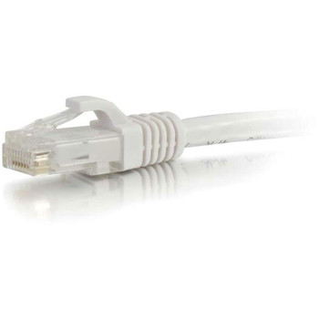 C2G 10ft Cat5e Ethernet Cable - Snagless Unshielded (UTP) - White 25428