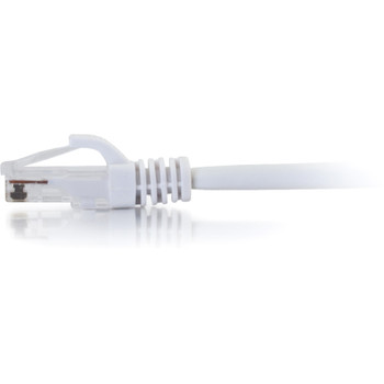 C2G 10ft Cat5e Ethernet Cable - Snagless Unshielded (UTP) - White 25428