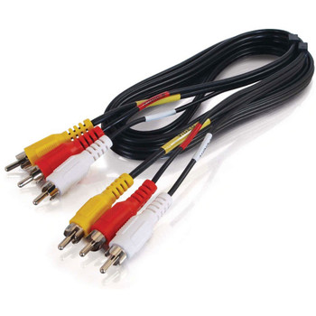 C2G 12ft Value Series Composite Video + Stereo Audio Cable 40449