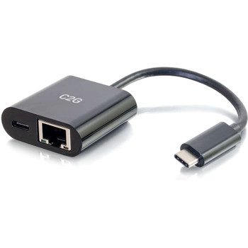 C2G USB C to Ethernet Adapter with Ethernet 29749