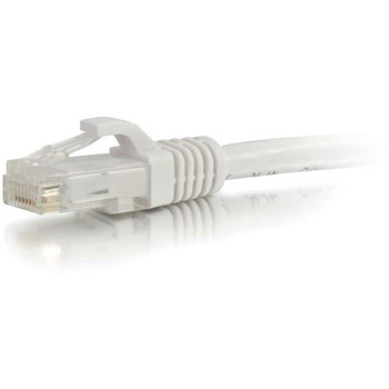 C2G 1ft Cat6 Ethernet Cable - Snagless Unshielded (UTP) - White 27160