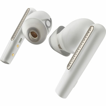 Poly Voyager Free 60 UC M White Sand Earbuds+ BT700 USB-A Adapter + Basic Charge Case 7Y8L5AA