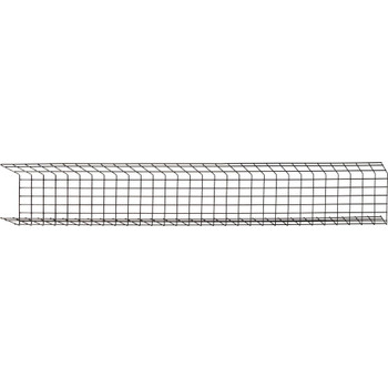 Tripp Lite by Eaton Wire Mesh Cable Tray - 300 x 100 x 1500 mm (12 in. x 4 in. x 5 ft.), 2-Pack SRWB12410X2STR