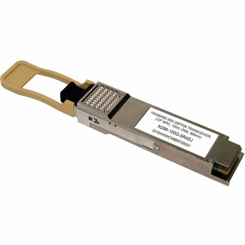 Eaton Tripp Lite Series Juniper-Compatible JNP-QSFP-100G-SR4 QSFP28 Transceiver - 100GBase-SR4, MTP/MPO MMF, 100 Gbps, 850 nm, 100 m (328 ft.) N286-100G-SR4SJ