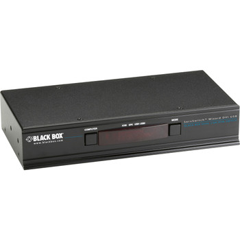 Black Box ServSwitch Wizard DVI Dual-Link (USB), 4-Port or 8-Port KV2004A