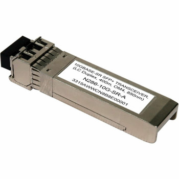 Eaton Tripp Lite Series Arista-Compatible SFP-10G-SR SFP+ Transceiver - 10GBase-SR, LC Duplex MMF, 10 Gbps, 850 nm, 400 m (1312 ft.) N286-10G-SR-A