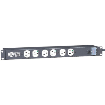 Tripp Lite by Eaton NOT for Patient-Care Vicinity - UL 1363 1U Rackmount Power Strip with 12 Hospital-Grade Outlets, 15 ft. (4.57 m) Cord RS1215-HG