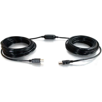 C2G 12m (40ft) USB Cable - USB A to USB B Cable - Active - Center Boost 38998