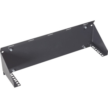 Black Box Mounting Bracket for Cable Manager, Patch Panel, Console Server, Switch - Black Powder Coat RMT048-R2