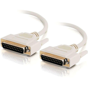 C2G 10ft DB25 M/M Serial RS232 Cable 02666