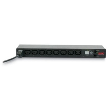 APC by Schneider Electric Rack PDU, Switched, 1U, 16A, 208/230V, (8)C13 AP7921B