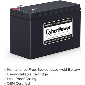 CyberPower RB1270B Replacement Battery Cartridge RB1270B