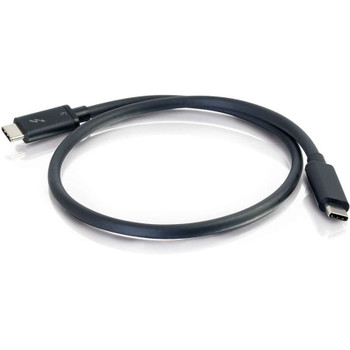 C2G 1.5ft USB C Cable - Thunderbolt 3 Cable - 40Gbps - M/M 28840