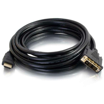 C2G 0.5m (1.6ft) HDMI to DVI Cable - HDMI to DVI-D Adapter Cable - 1080p 42513