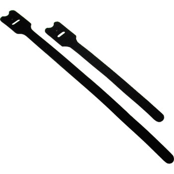 C2G 8in Screw-mountable Hook-and-Loop Cable Ties - 10pk 29850