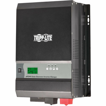 Tripp Lite by Eaton 2000W 24VDC 230V Sine Wave Solar Inverter/Charger - 60A MPPT Solar Charge Controller, C13 Outlets, Wired Remote, Hardwire Input/Output APSWX2K24VMPPT