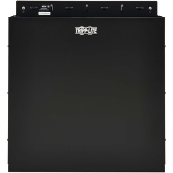 Tripp Lite by Eaton SmartRack 2U Low-Profile Vertical-Mount Vented Wall-Mount Mini Rack Enclosure, Black SRWO2UBRKT