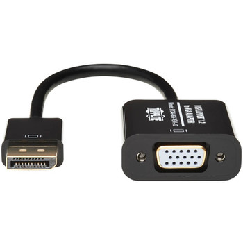 Tripp Lite by Eaton DisplayPort to VGA Active Adapter Video Converter , DP ver 1.2 (M/F), 6-in. (15.24 cm), 50 pack P134-06NVGAV2BP