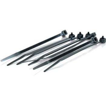 C2G 4in Cable Tie Multipack (100 pack) - Black 43036