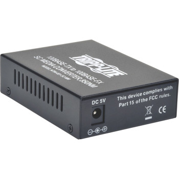 Tripp Lite by Eaton 10/100 UTP to Multimode Fiber Media Converter RJ45 / SC 550M 850nm N784-001-SC-MM