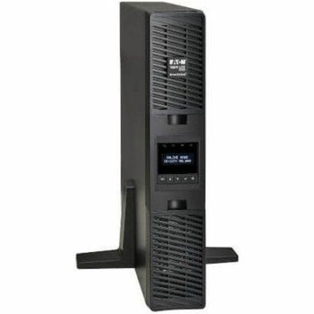 Eaton Tripp Lite Series SmartOnline 2200VA 2000W 208/230V Double-Conversion UPS - 10 Outlets, Extended Run, Network Card Option, LCD, USB, DB9, 2U Rack/Tower Battery Backup SUINT2200LCD2U