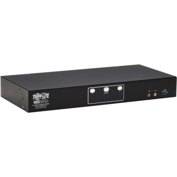 Tripp Lite by Eaton 2-Port DisplayPort Dual-Display KVM Switch - 4K 60 Hz, USB 3.2 Gen 1, HDCP 2.2, USB Sharing B006-DP2UA2