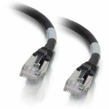 C2G 1ft Cat6 Snagless Shielded (STP) Ethernet Cable - Cat6 Network Patch Cable - Black 00808