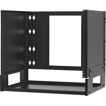 Tripp Lite by Eaton 8U Wall-Mount Bracket with Shelf for Small Switches and Patch Panels, Hinged SRWO8UBRKTSHELF