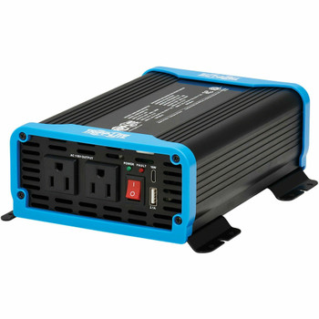 Tripp Lite by Eaton 300W Compact Power Inverter - 2x 5-15R, USB Charging, Pure Sine Wave PINV300SW-120