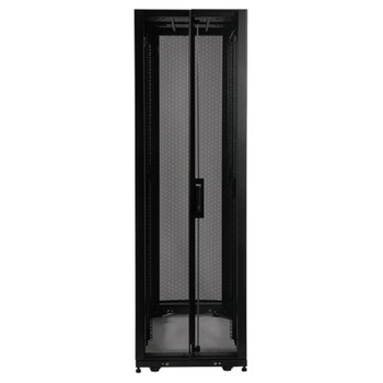 Tripp Lite by Eaton 42U SmartRack Mid-Depth Rack Enclosure Cabinet with doors & side panels SR42UBMD