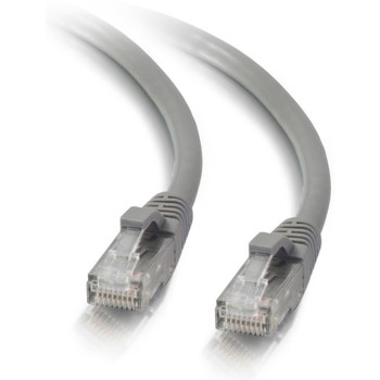 C2G 1ft Cat5e Snagless Unshielded (UTP) Network Patch Ethernet Cable - Gray 24814