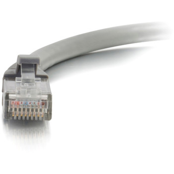 C2G 1ft Cat5e Snagless Unshielded (UTP) Network Patch Ethernet Cable - Gray 24814