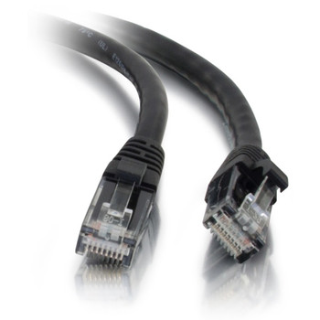 C2G 14ft Cat5e Ethernet Cable - Snagless Unshielded (UTP) - Black 15208