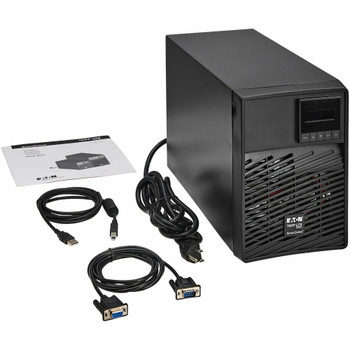 Eaton Tripp Lite Series SmartOnline 1500VA 1350W 120V Double-Conversion UPS - 6 Outlets, Extended Run, Network Card Option, LCD, USB, DB9, Tower Battery Backup SU1500XLCD