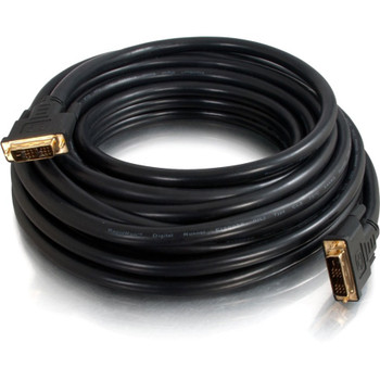 C2G 35ft Pro Series DVI-D CL2 M/M Single Link Digital Video Cable 41234