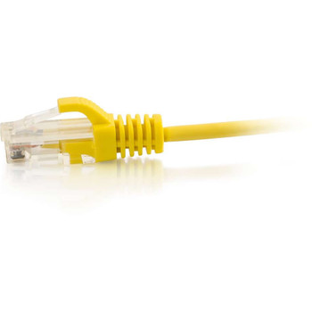 C2G 1ft Cat6 Ethernet Cable - Slim - Snagless Unshielded (UTP) - Yellow 01170