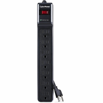 CyberPower CSB706 Essential 7 - Outlet Surge with 1500 J CSB706