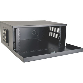 Tripp Lite by Eaton 5U Security DVR Lockbox Rack Enclosure 60lb Capacity Black SRDVRLB