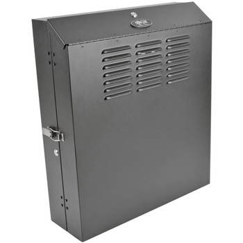 Tripp Lite by Eaton SmartRack 4U Low-Profile Vertical-Mount Switch-Depth Wall-Mount Rack Enclosure Cabinet SRWF4U