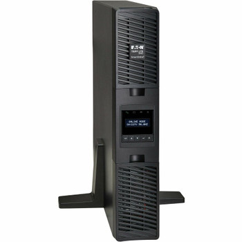 Eaton Tripp Lite Series SmartOnline 3000VA 2700W 208/230V Double-Conversion UPS - 10 Outlets, Extended Run, Network Card Option, LCD, USB, DB9, 2U Rack/Tower Battery Backup SUINT3000LCD2U