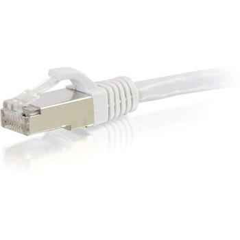 C2G-3ft Cat6 Snagless Shielded (STP) Network Patch Cable - White 00916