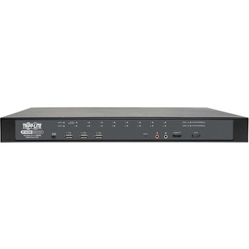 Tripp Lite by Eaton NetDirector 16-Port Cat5 KVM over IP Switch - Virtual Media, 1 Remote + 1 Local User, 1U Rack-Mount, TAA B064-016-01-IPG