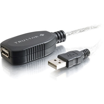 C2G 39.4ft USB Extension Cable - Active USB A to USB A Extension Cable - USB 2.0 - M/F 39000