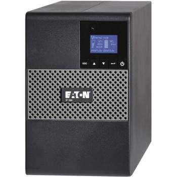 Eaton 5P UPS 1000VA 770W 120V Line-Interactive UPS, 5-15P, 8x 5-15R Outlets, True Sine Wave, Cybersecure Network Card Option, Tower 5P1000