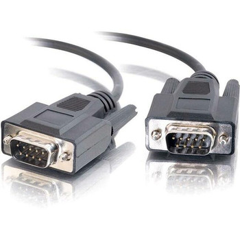 C2G 6ft DB9 M/M Cable - Black 52087