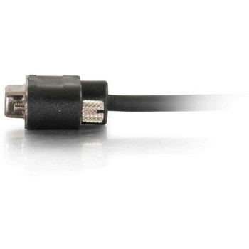 C2G 15ft RS232 DB9 Cable with Low Profile Connectors - In Wall Rated - M/F 52160